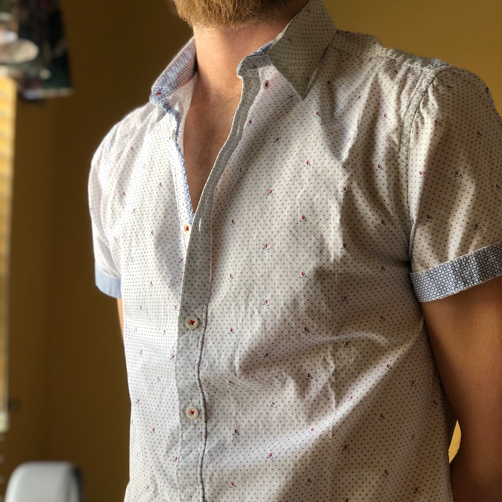 Cactus Menswear Nautical button down